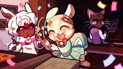 Anomaly Cafe official Roblox cover art